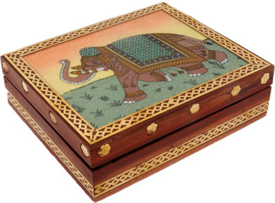

Ratash.com SH_0419_21_24 Jewellery Vanity Box(Brown)