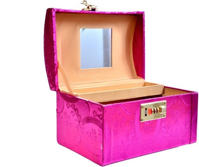 

RB Jewels Gargee makeup, Bangles Vanity Box(Pink)