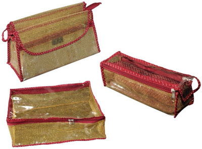 

Srajanaa Make Up, Accessory ,Peticoat, 1 Rod Bangle Organiser Multiutility Vanity Box(Multicolor)