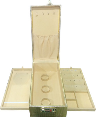 

Angelfish Designer Make up and Jewellery Vanity Box(Gold)