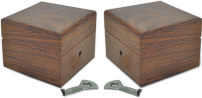 

DakshCraft Handmade Boxes Makeup and Jewellery Vanity Box(Brown)
