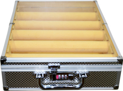 

Satisfaction Royal to store bangles Vanity Box(Silver)