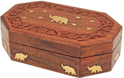 

Store Indya Handmade Jewellery Vanity Box(Brown)