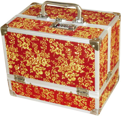 

Satisfaction Ziva to store cosmetic items Vanity Box(Red)