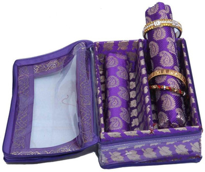 

Kuber Industries Bangle two Rod Jewellery Vanity Box(Royal Blue)