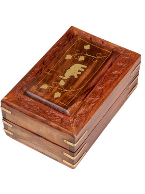 

Ratash.com HC_4961_62_11 Jewellery Vanity Box(Brown)