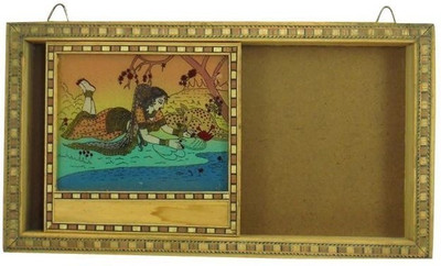 

R S Jewels Doctor In Out Sign Wooden Handicraft Gift Jewellery Vanity Box(Multicolor)