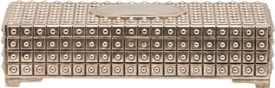 

Prachin W/M Box Kc-634 Makeup Vanity Box(Silver)