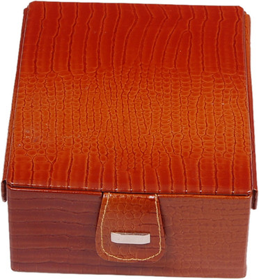 

Bulaky vanity case Jewellery Vanity Box(Tan)