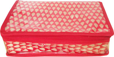 

Angelfish Designer cosmatic,jewellery& make up Vanity Box(Red)