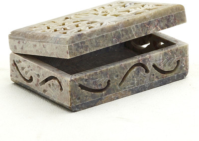 30% OFF on Aapno Rajasthan Leaf Design Rectangular Box Multiutility Vanity Box(Beige) 30% OFF on Aapno Rajasthan Leaf Design Rectangular Box Multiutility Vanity Box(Beige)