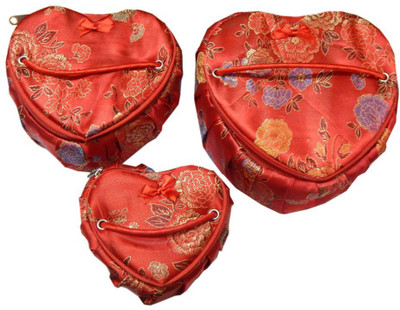 

Navaksha ICHVB111 Makeup Vanity Box(Red)