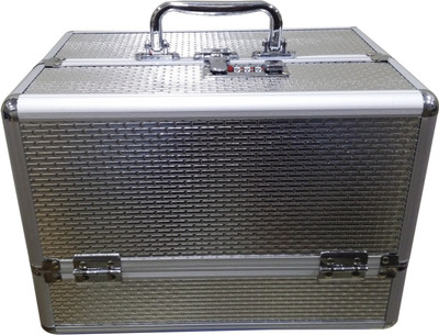

Satisfaction Elite to store cosmetic items Vanity Box(Silver)