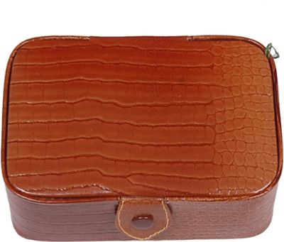 

Bulaky vanity case Jewellery Vanity Box(Tan)