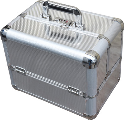 

Pride Nicole to store cosmetic items Vanity Box(Silver)