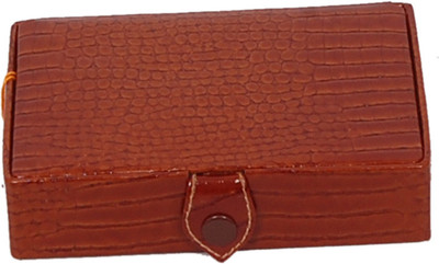 

Bulaky vanity case Jewellery Vanity Box(Tan)