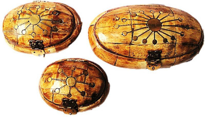 

Muccasacra Elephant Bone Oval Royal Looking Multipurpose, Festive gifting, jewellery Storage Vanity Box(Ivory)
