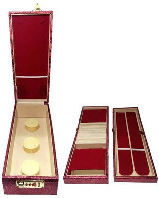 

Addyz Locker Case Organizer Vanity Box(Maroon)