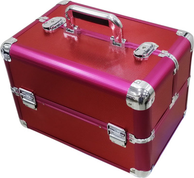 

Pride Star Flora to store cosmetics Vanity Box(Royal Red)