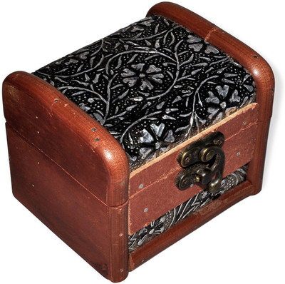 

DakshCraft Bronze Antique Design Handmade Makeup And Jewellery Vanity Box(Brown)