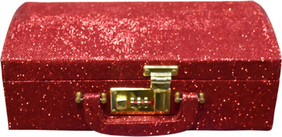 

Satisfaction shenaya to store bangles Vanity Box(Red)