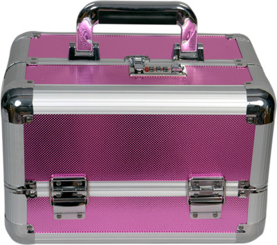 

Bonanza Heavy cosmetic Jewerly Vanity Box(Pink)
