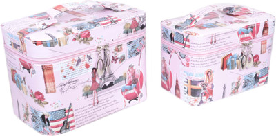 Styler Lady Kingdom Combo Makeup Vanity Box(Pink)