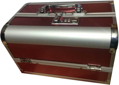 

Platinum 415B Makeup Vanity Box(Red)
