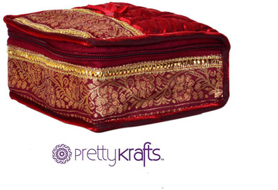 

Pretty Krafts B1109 Jewellery Kit Vanity Box(Maroon)
