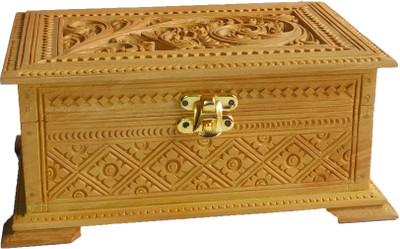 

Arya Krishna Box Jewellry Vanity Box(Cream)