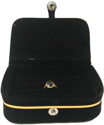 

Addyz Ring Box Paperboard Jewellery Vanity Box(Black)