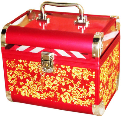 

Pride Star Crown to store cosmetics Vanity Box(Royal Red)