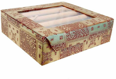 

Ermani Export Bangle box Makeup Vanity Box(Gold)