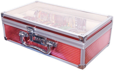 Pride STAR Rolly to store Bangles Vanity Box(Red)