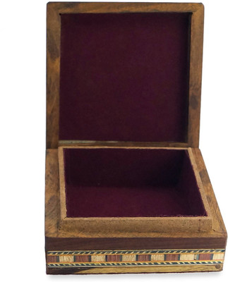 

R S Jewels Handicrafts Gemstone Painting Jewellery Vanity Box(Multicolor)