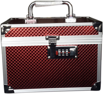 

Bonanza Makeup Jewelry Vanity Box(Red)