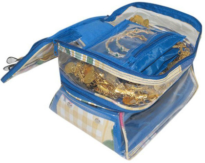 

Addyz Cosmetic Jewelry Vanity Box(Blue)