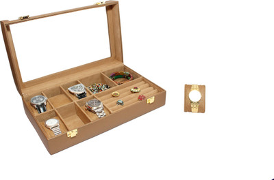 

Essart 112A Makeup and Jewellery Vanity Box(Brown)