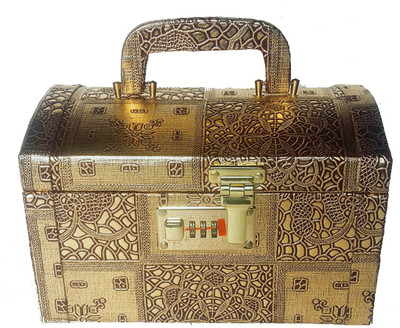

Bonanza Palki Jewerly Vanity Box(Golden)