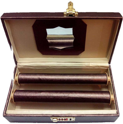 

Addyz 2 Rods Premium Bangle Jewellery Vanity Box(Choclate)