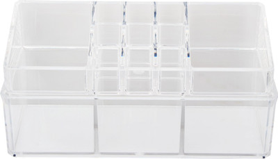 

BlushBees Transparent Acrylic Cosmetic & Makeup Organiser Vanity Box(Transparent)
