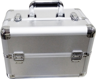 

Pride Star Flora to store cosmetics Vanity Box(Royal Silver)