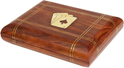 

Store Indya Storage Playing card Vanity Box(Brown)