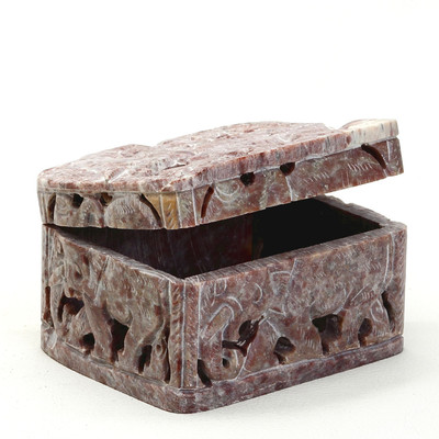 30% OFF on Aapno Rajasthan Carved Elephant Box Multiutility Vanity Box(Brown) 30% OFF on Aapno Rajasthan Carved Elephant Box Multiutility Vanity Box(Brown)