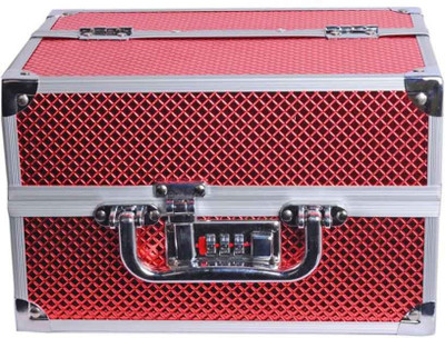 

Satisfaction Venus to store cosmetic items Vanity Box(Red)