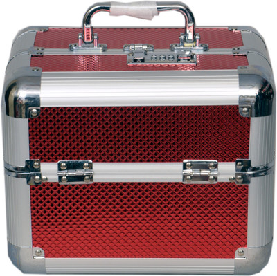 

Bonanza Heavy cosmetic Jewerly Vanity Box(Red)