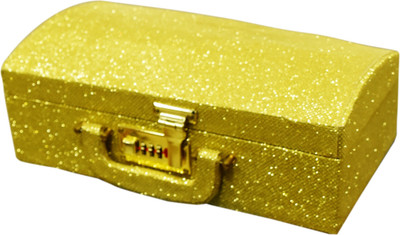 

Satisfaction Shenaya to store bangles Vanity Box(Golden)