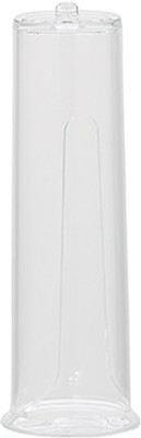 

Howards Allure Makeup and Cotton Pad dispenser Vanity Box(White, Transparent)