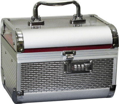 

Satisfaction Desert to store cosmetic items Vanity Box(Silver)