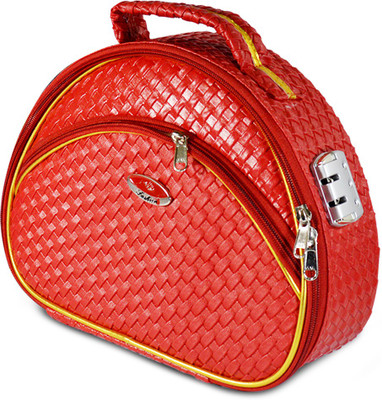 

Adbeni Makeup Vanity Box Makeup and Jewellery Vanity Box(Red)